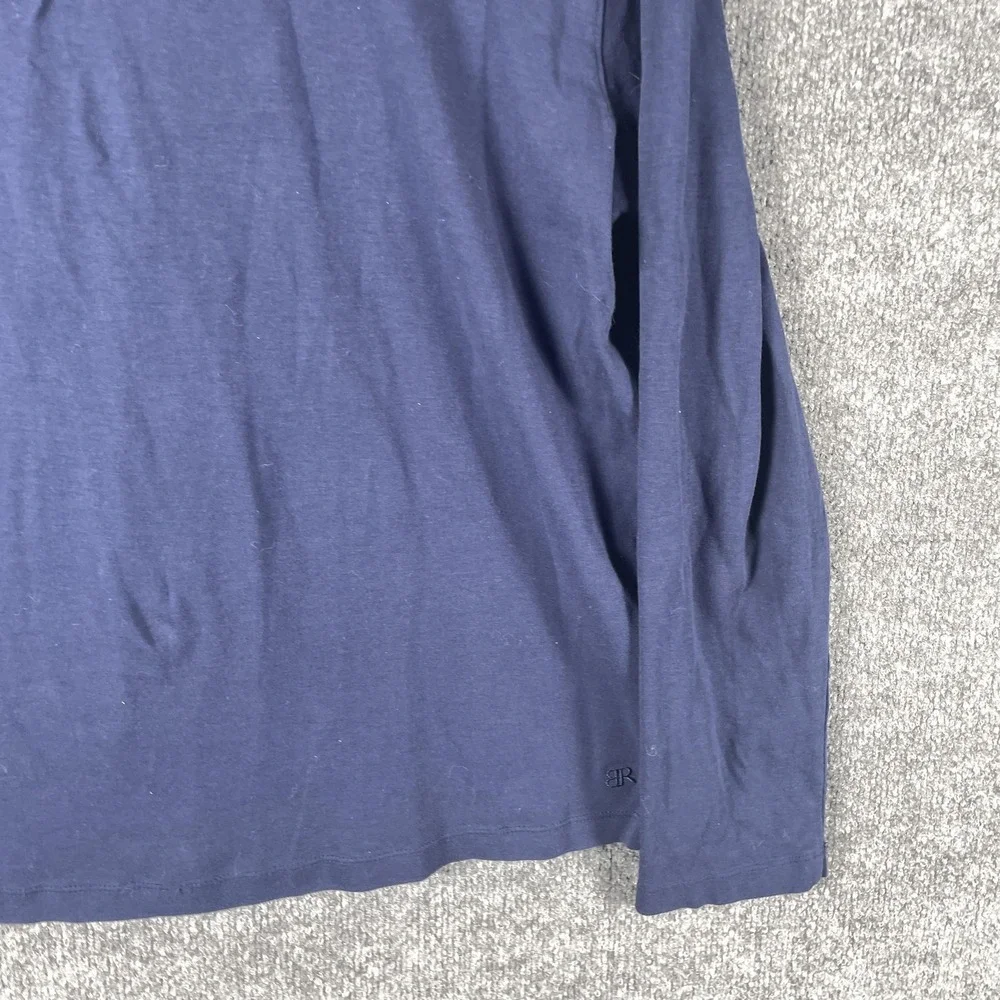 Banana Republic Shirt Mens Large Blue Polo Long Sleeve Collared Button Up Preppy